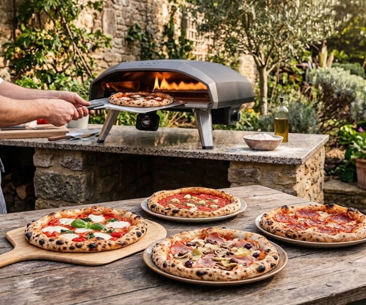 Pizza catering – frissen sült nápolyi pizzák a kerti kemence előtt